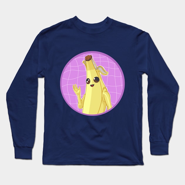 Simple Banana Long Sleeve T-Shirt by TASCHE